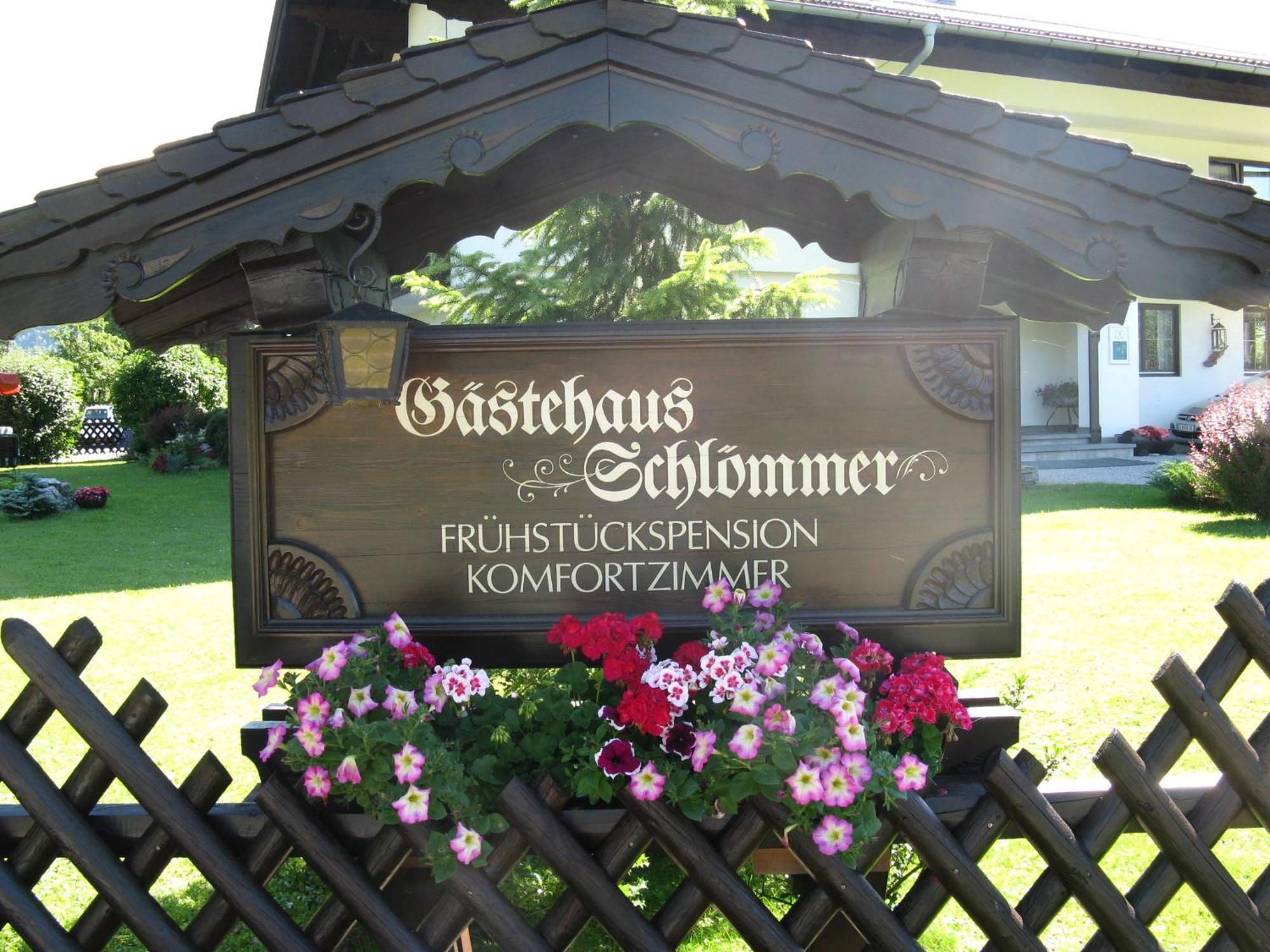 Pension Schloemmer Sankt Gilgen Extérieur photo